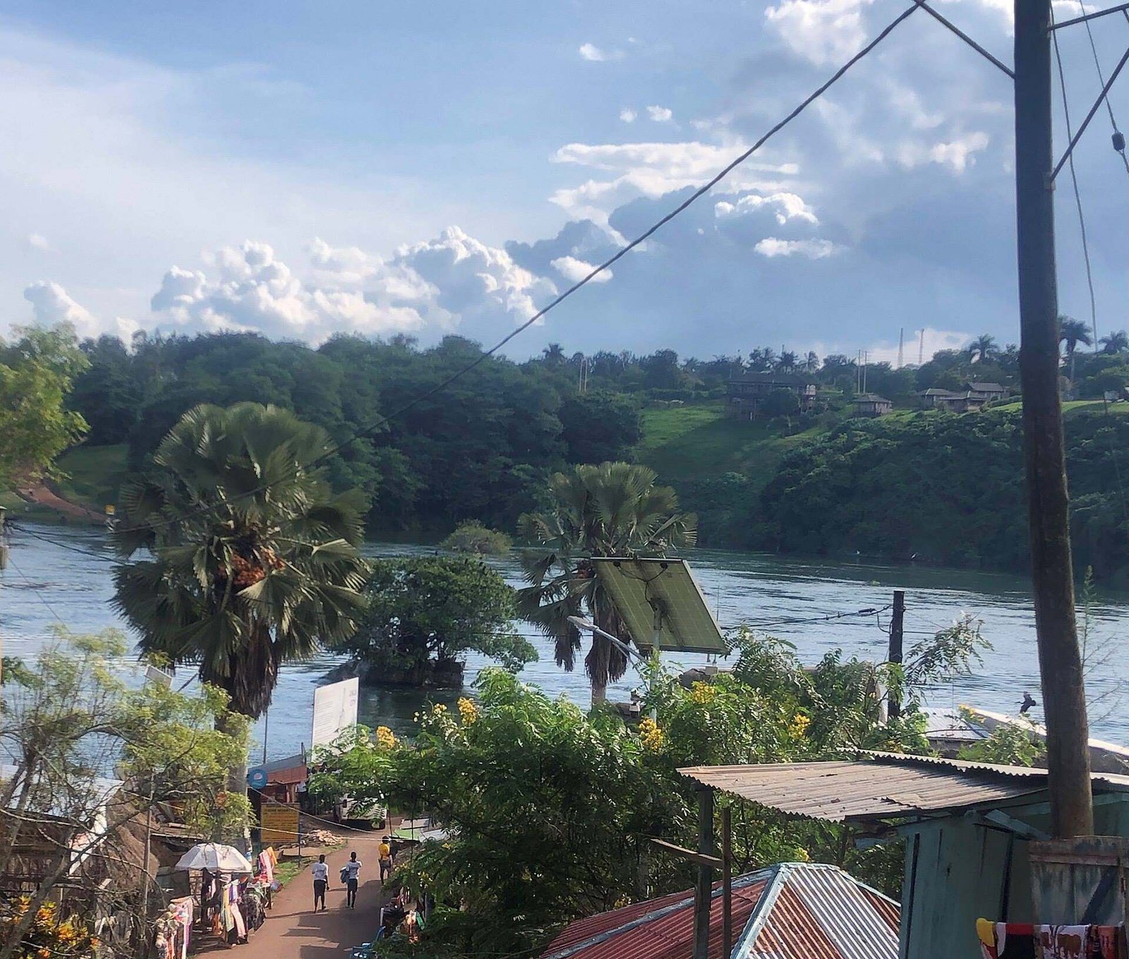 The Source of the Nile at Jinja, Uganda